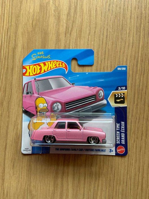 Hot Wheels The Simpsons Family Car Сімпсони Homer simpson