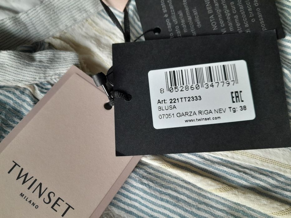 Twinset Milano bluzka, nowa bluzka ekskluzywna