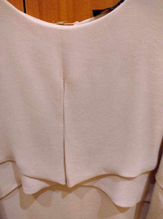 Blusa Zara em tom rosado