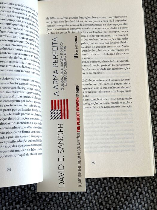 Livro A Arma Perfeita, David E. Sanger