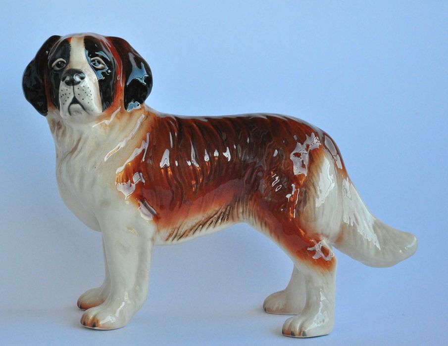 figurka - pies - porcelana