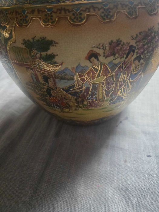 Conjunto de vasos cachepot satsuma