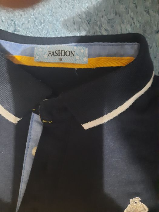 Polo manga comprida tam 16