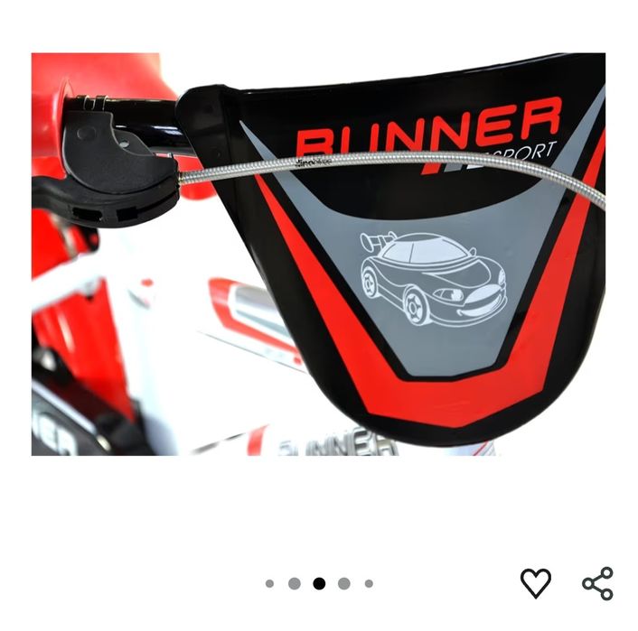 Nowy piękny czerwony  rowerek 14 cali dla dzieci  4-6 lat