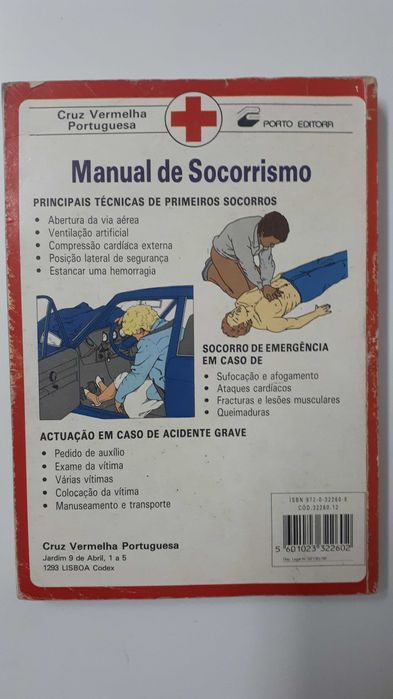 Manual de socorrismo livro antigo