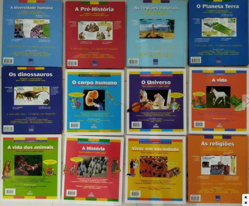 10 Livros da enciclopédia Larousse