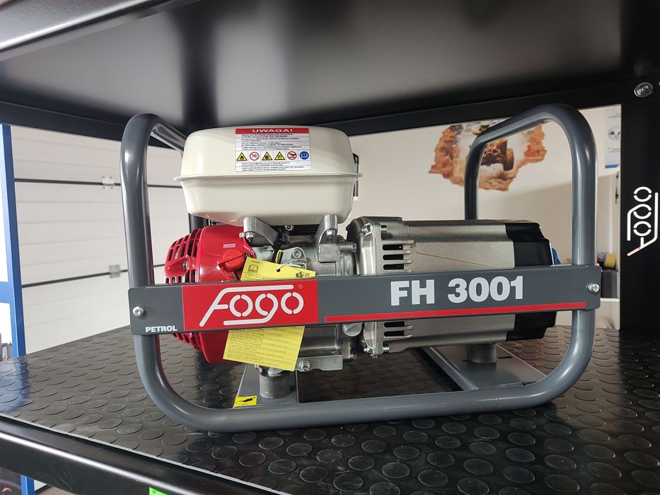 Agregat prądotwórczy FOGO FH3001 silnik HONDA solidna maszyna Polecam