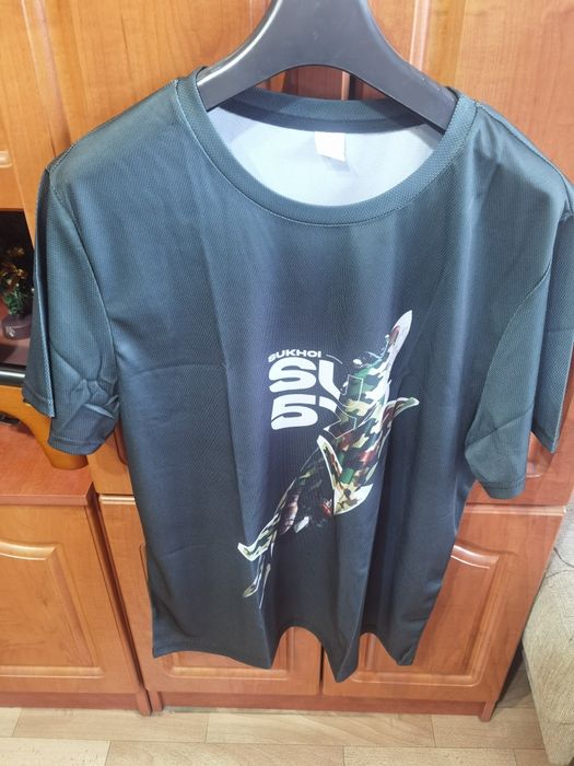 Koszulka ciemno zielona M SU-57