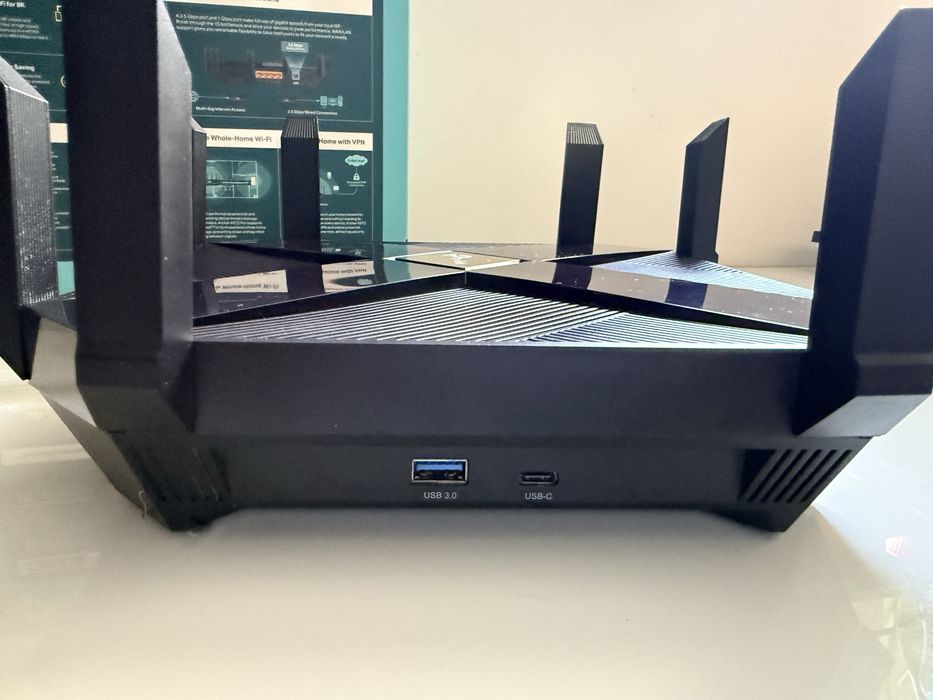 TP-Link Archer AX6000 Wi-Fi 6 | 2.5G | 8x LAN | USB-C + USB 3.0