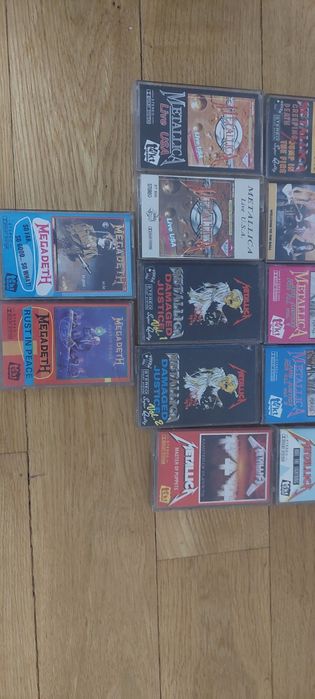 Kasety Metallica i  IRON MAIDEN