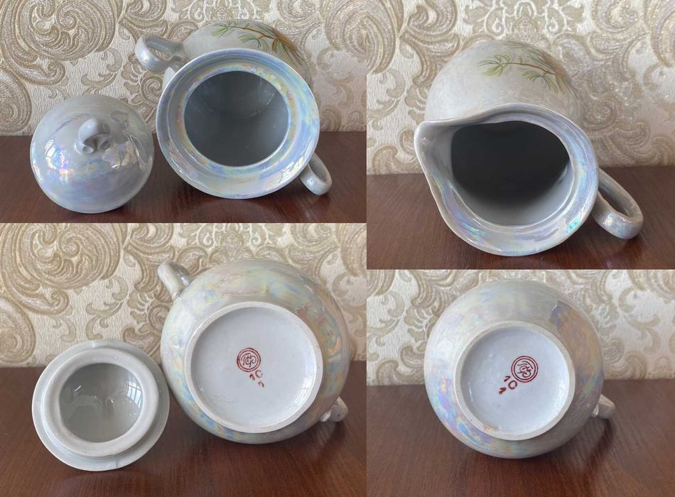 Сервиз кофейный "Шишки" 15 предметов Полтава