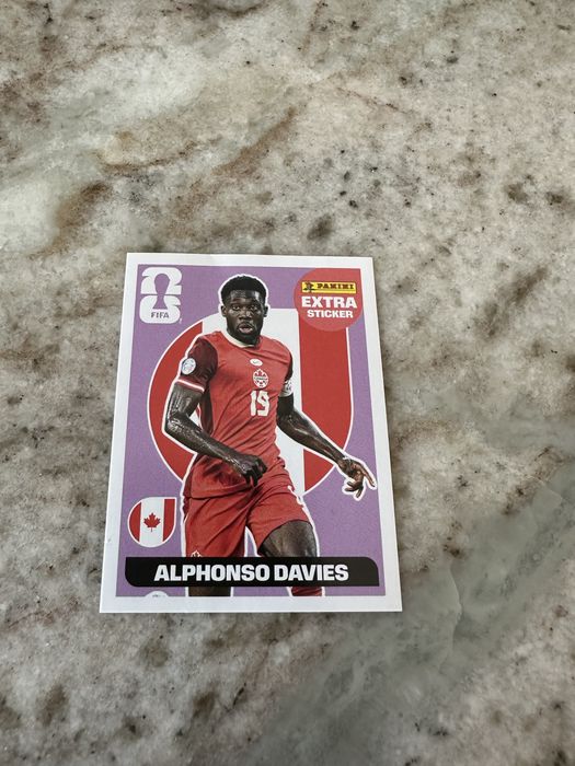 Cromo extra da Panini - Alphonso Davies