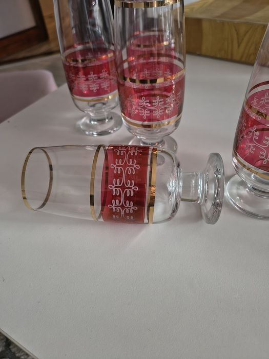 Kieliszki bohemia glas nietuzinkowe