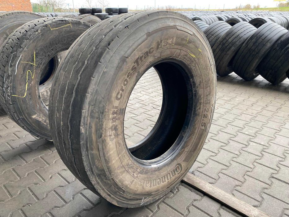 Opona 385/65R22.5 CONTINENTAL CROSSTRAC HS3 Przód Budowlany 8-10mm