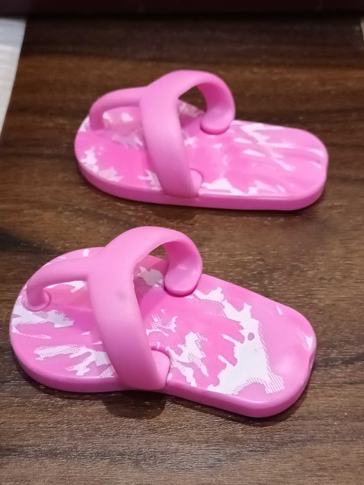 Шлёпки   для кукол розовые