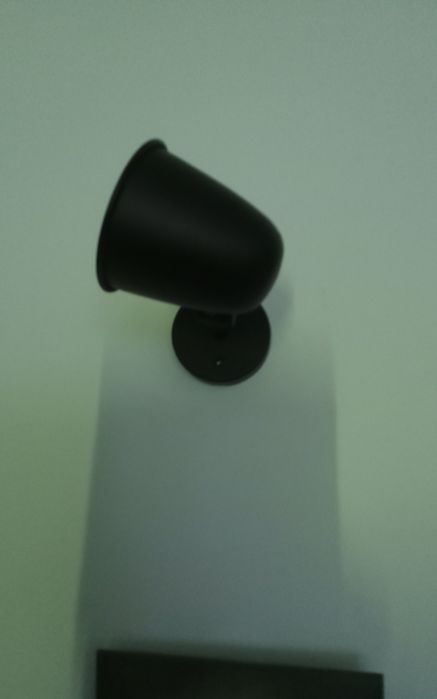 Dois apliques  de parede pretos