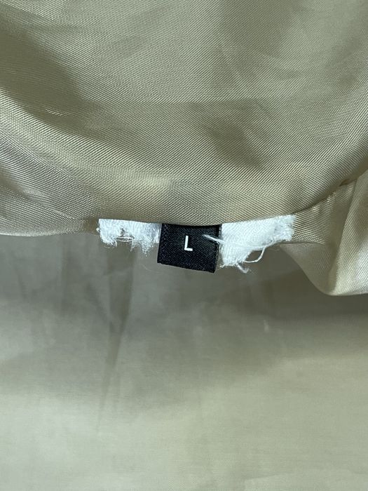 Balenciaga ветровка плащ L-XL размер бежевая с принтом