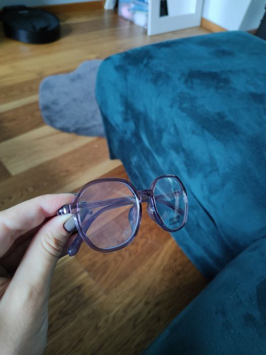 Plastikowe okulary zerówki