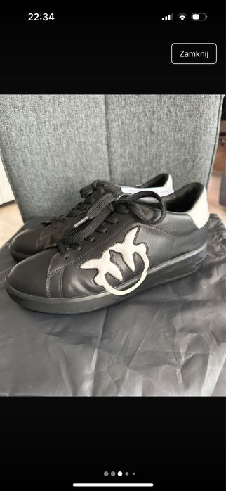 Oryginalne sneakersy buty pinko 38