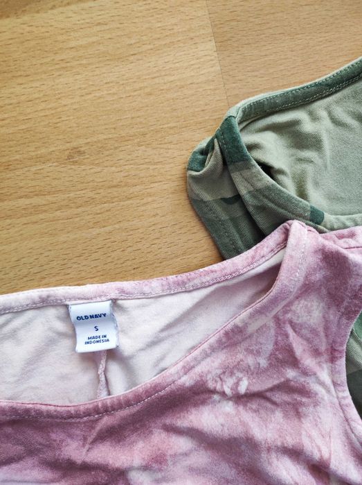 Dwie bawełniane sukienki r. S Old Navy