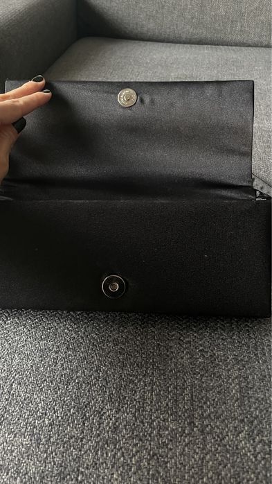 Mala de Cerimónia cor preta Cetim