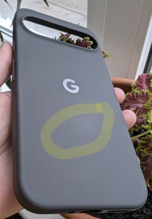 Оригінальний чохол для Pixel 9 Pro XL Obsidian