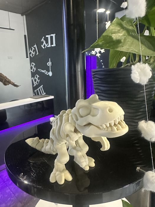 Продам Флексі іграшка динозавр t-rex гнучкий 3d скілет