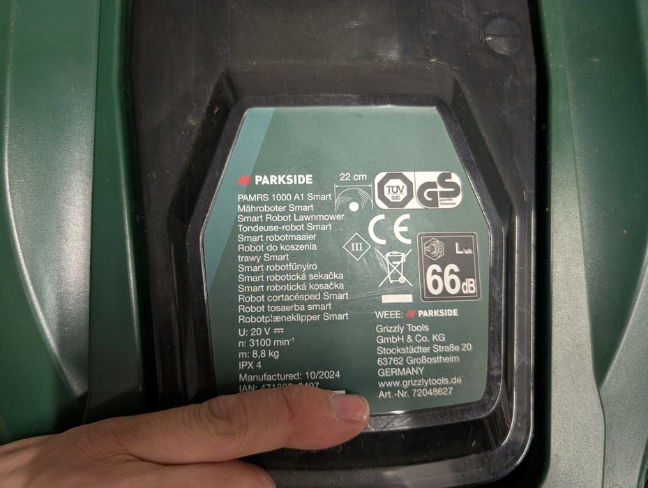 Robot kosiarka Parkside