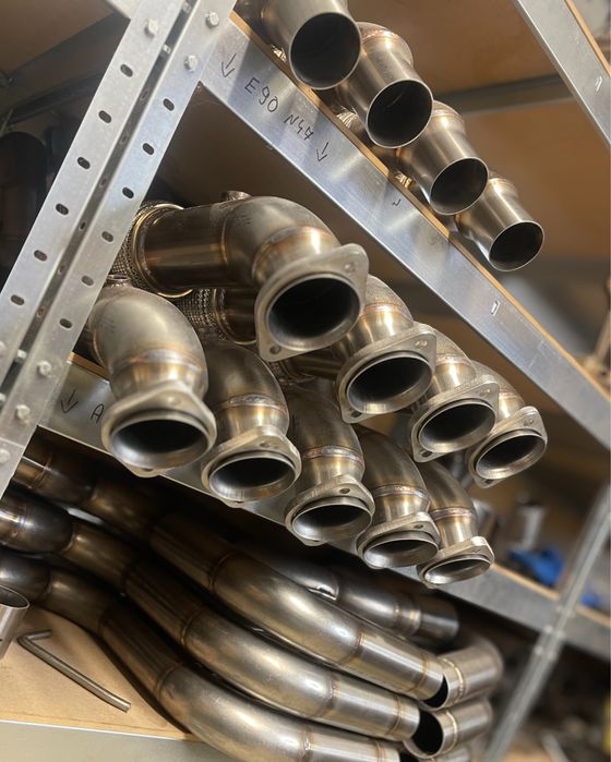 Downpipe 2,5” BMW e60, e61 n47 177km