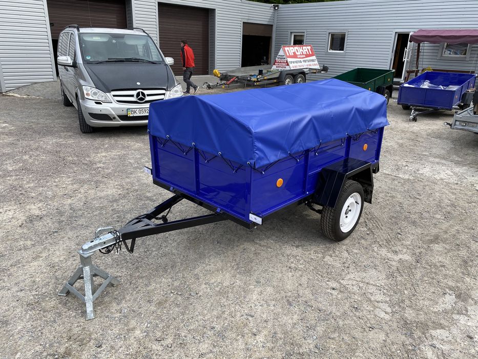 Світ Причепів. Новий легковий металічний причіп в Наявності!