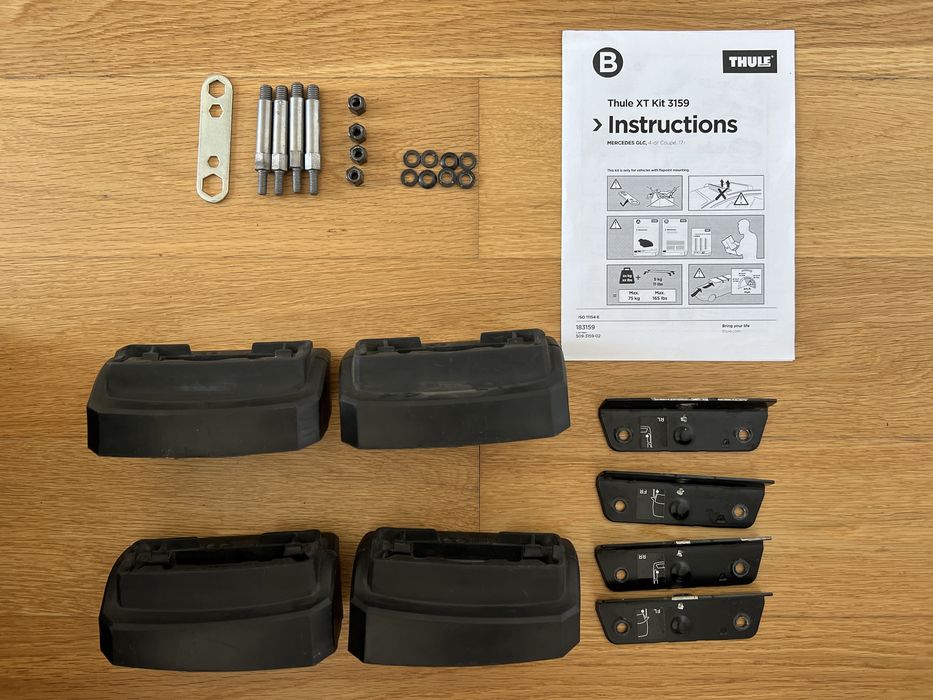 Thule Kit FixPoint XT 3159 / 183159 para Mercedes GLC Coupé