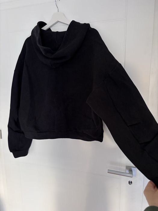 Czarna młodzieżowa bluza, Pull&Bear, M