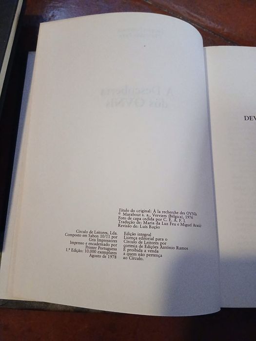 Coleçao de Livros  - Círculo de Leitores - 5 volumes