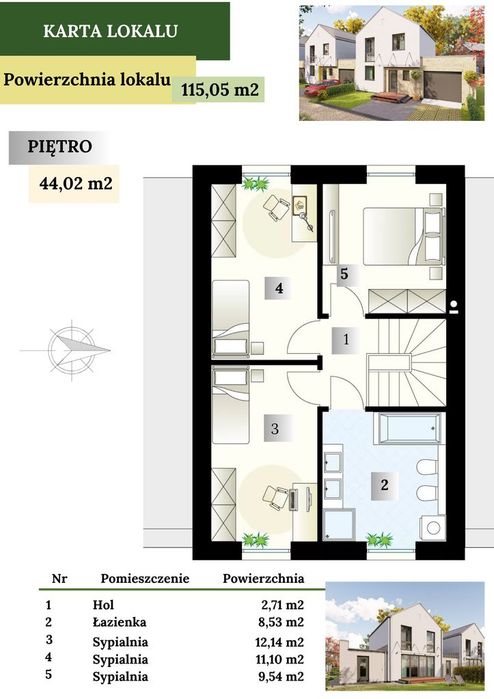 Kameralny dom koło Podkowy Leśnej - ostatni, skrajny
