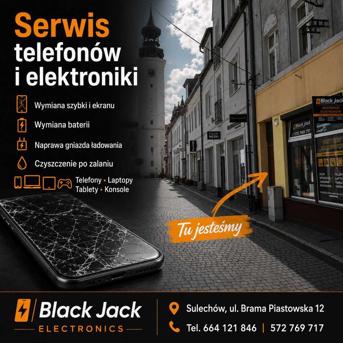 Serwis elektroniki Sulechów – telefony laptopy konsole