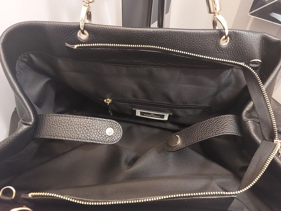 Torebka Roberta Biagi czarna duża