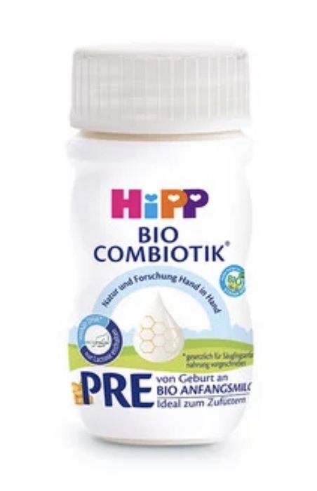 Дитяча рідка молочна суміш Hipp Combiotic PRE початкова з народження