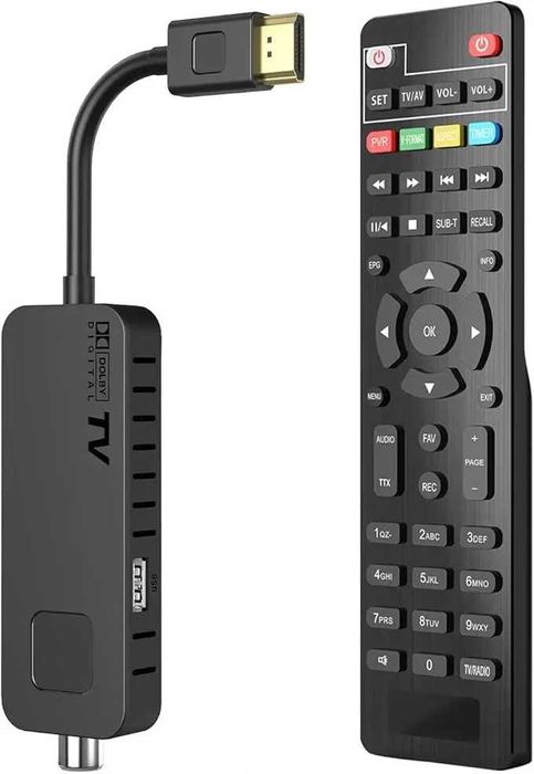 Супутниковий ресивер Dcolor DVB-S/S2, Full HD 1080P, Nano HDMI, медіаплеєр USB, PVR, Hotbird/Astra