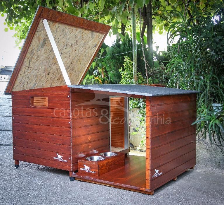 Casotas&Companhia! - Casota em Madeira Mod. Ares L Plus Lite
