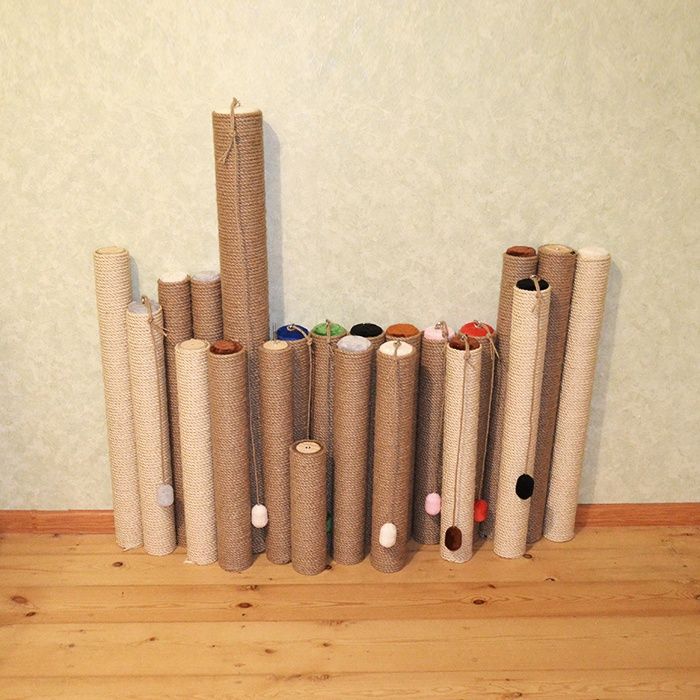 Кігтеточка змінний стовп сизаль/бавовна/джут