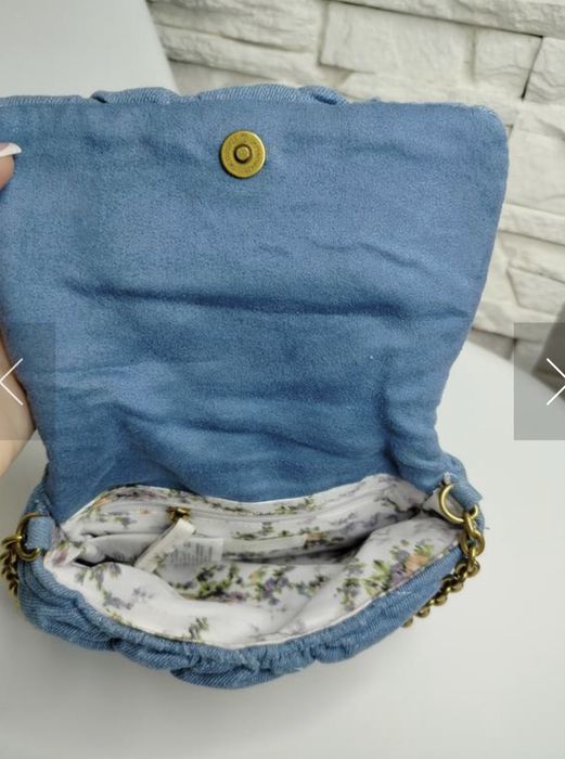 Джинсова сумка h&m
