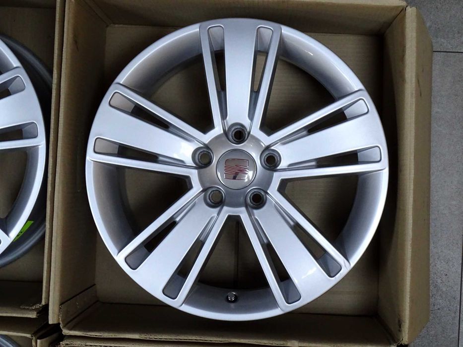 Felgi 17" SEAT Alhambra Altea Leon Exeo 5x112 Et39 Oryginał Wzmacniane