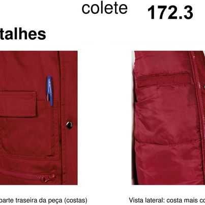 Colete acolchoado De QUALIDADE.Podemos personalizar.