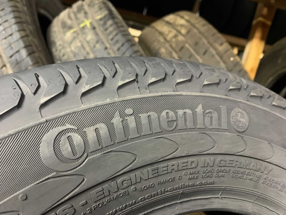 Літні шини 215/65R16C Continental Vanco2 8мм 4шт 2шт