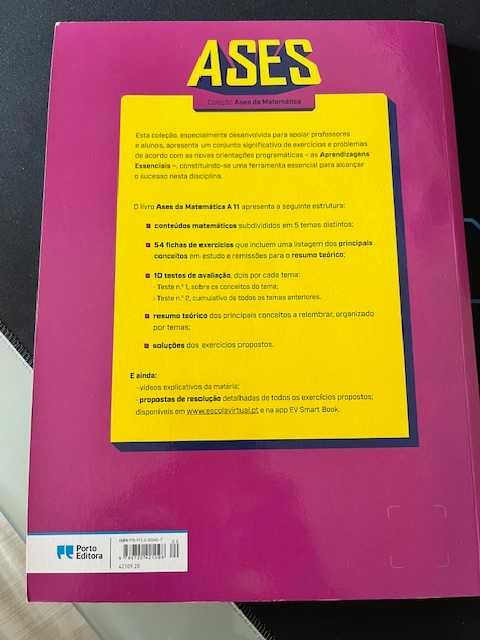 Cadernos de exercícios 10º e 11º ano