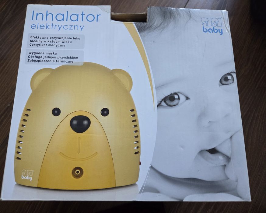 Inhalator/nebulizator SisiBaby z kompresorem tłoczonym