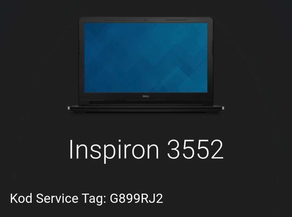Dell inspiron 15 model 3552 na części