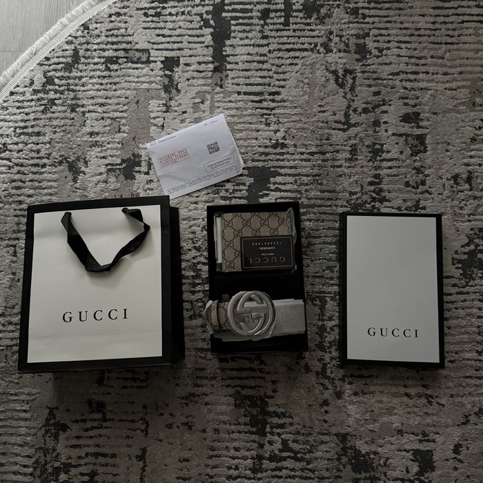 Gucci belt and wallet set | Гучи ремень и кошелек