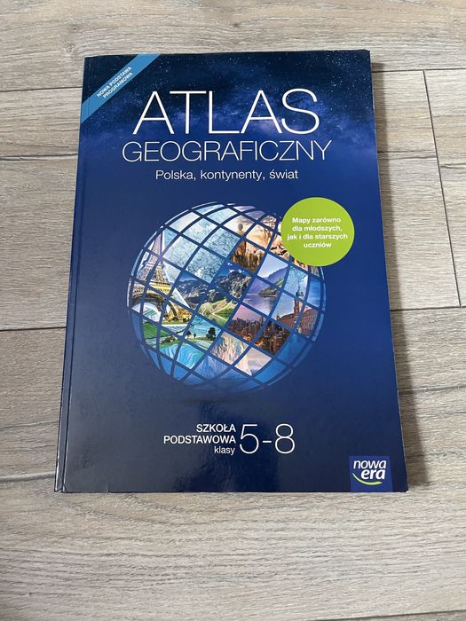 sprzedam atlas geograficzny szkola podstawowa 5-8