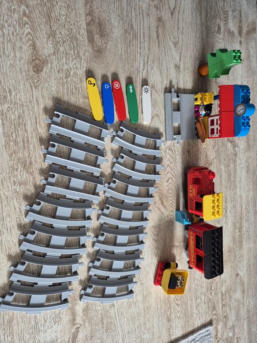 Klocki lego duplo 10874 kolejka lokomotywa